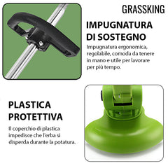 GRASSKING™ - TAGLIAERBA A BATTERIA
