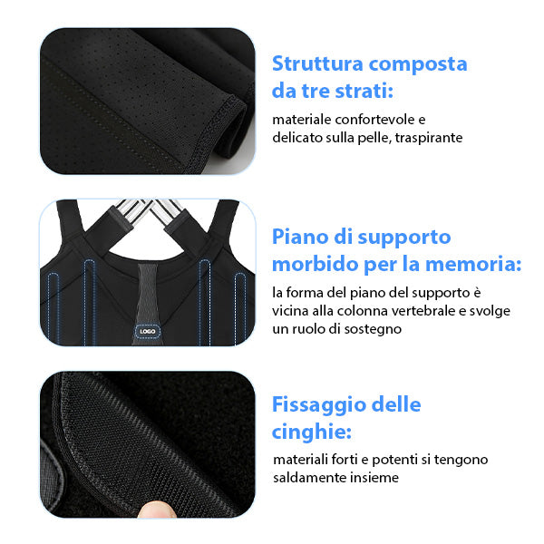 BACKSTRAIGHT™ - SUPPORTO PER LA SCHIENA