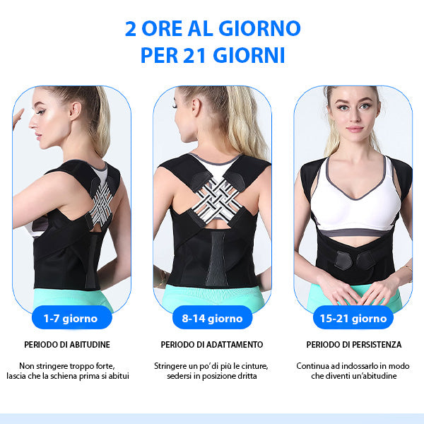 BACKSTRAIGHT™ - SUPPORTO PER LA SCHIENA