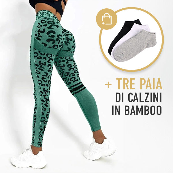 PEACHFLEX™ - LEGGINGS SPORTIVI DA DONNA