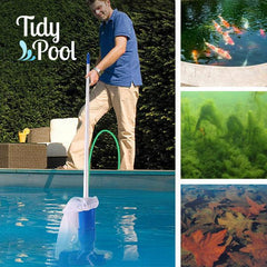 TIDYPOOL™ – ASPIRAPOLVERE SUBACQUEO PER LA PULIZIA DELLE PISCINE