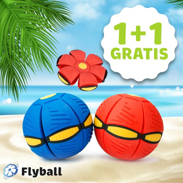 FLYBALL™  –  PALLA FRISBEE 1 + 1 GRATIS