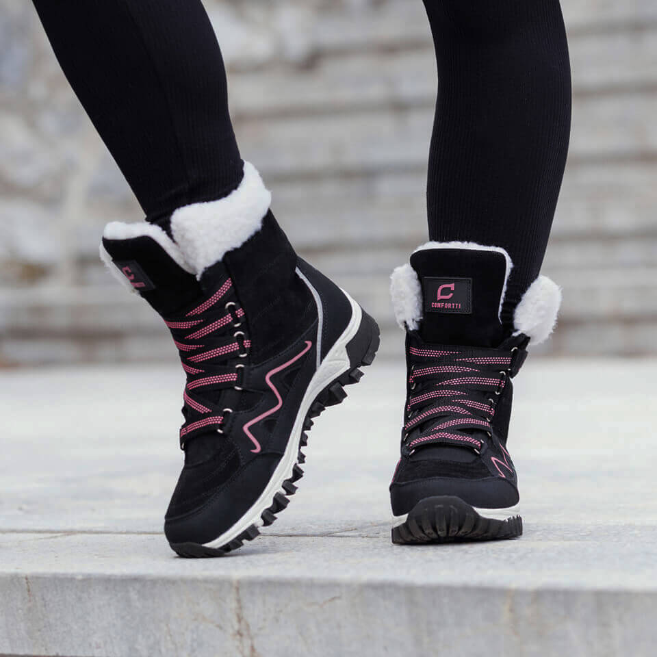 Doposci Unisex Kefas GRANDBOOT – Stivali Invernali Impermeabili, Fodera Calda E Suola Antiscivolo – Made In Italy (Bianco)